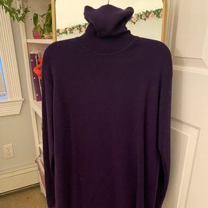 Michael Kors Purple Sweater Dress